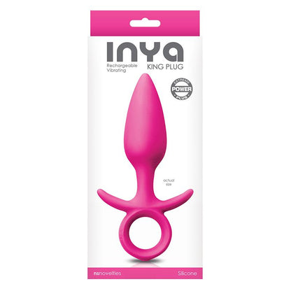 NS Novelties Inya King Medium Pink Vibrating Plug