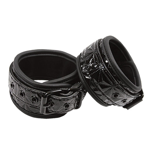 NS Novelties Sinful Ankle Cuffs Black