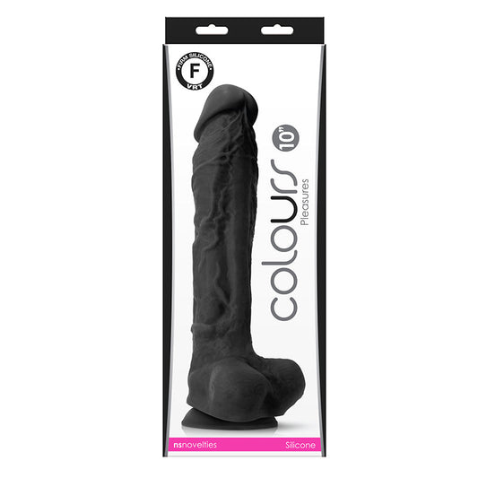 NS Novelties Colours Pleasures 10" Dildo - XOXTOYS