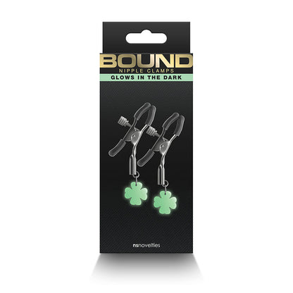 NS Novelties G4 Bound Nipple Clamps Gunmetal