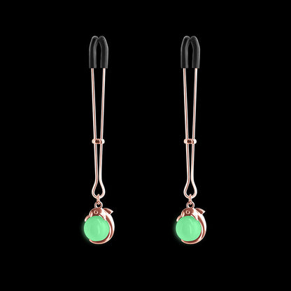 NS Novelties G1 Bound Nipple Clamps Rose Gold