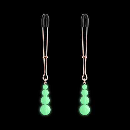NS Novelties G2 Bound Nipple Clamps Rose Gold