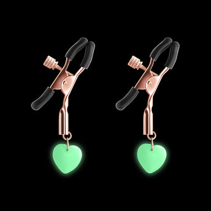 NS Novelties G3 Bound Nipple Clamps Rose Gold