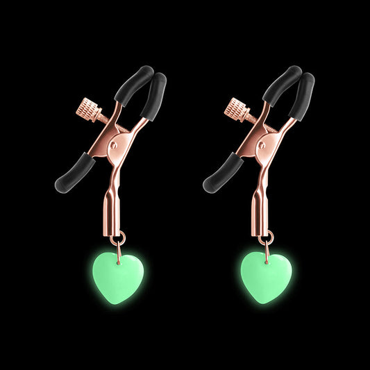 NS Novelties G3 Bound Nipple Clamps Rose Gold