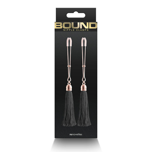 NS Novelties T1 Bound Nipple Clamps - XOXTOYS