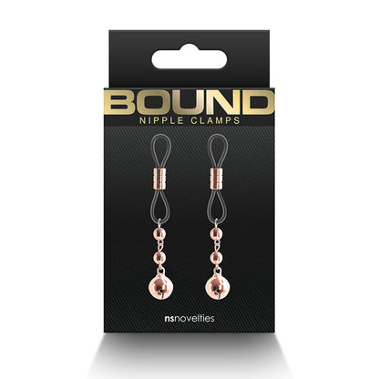 NS Novelties D1 Bound Nipple Clamps - XOXTOYS