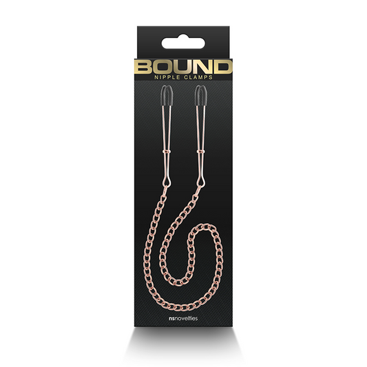 NS Novelties DC3 Bound Nipple Clamps - XOXTOYS