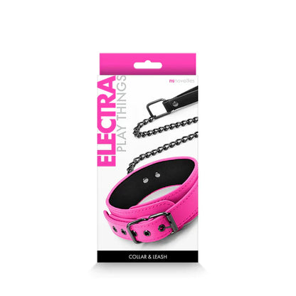 NS Novelties Electra Play Things Collar & Leash - XOXTOYS