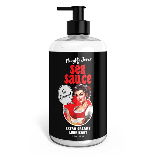 Naughty Jane's Sex Sauce Extra Creamy Lubricant - XOXTOYS