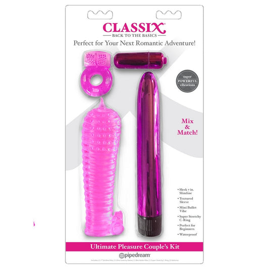 Pipedream Products Classix Ultimate Pleasure Couple Kit - XOXTOYS