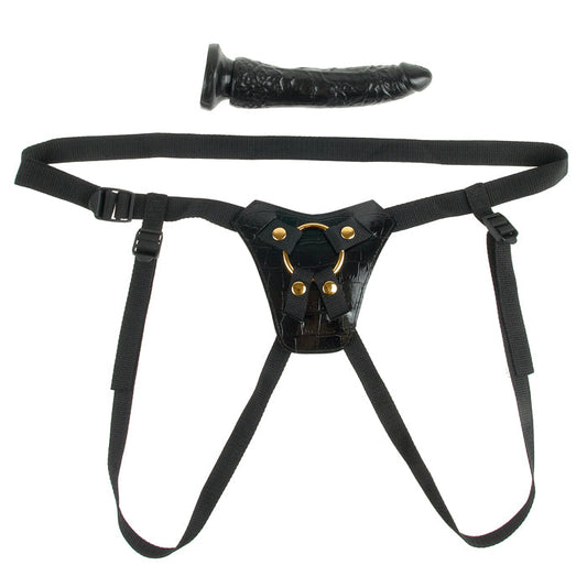 Pipedream Products Fetish Fantasy Gold Designer Strap-On