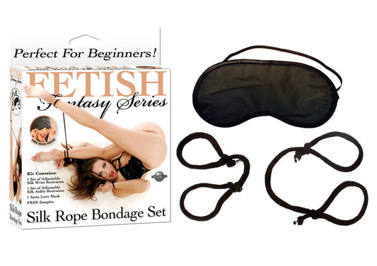Pipedream Products Fetish Fantasy Silk Rope Bondage Set