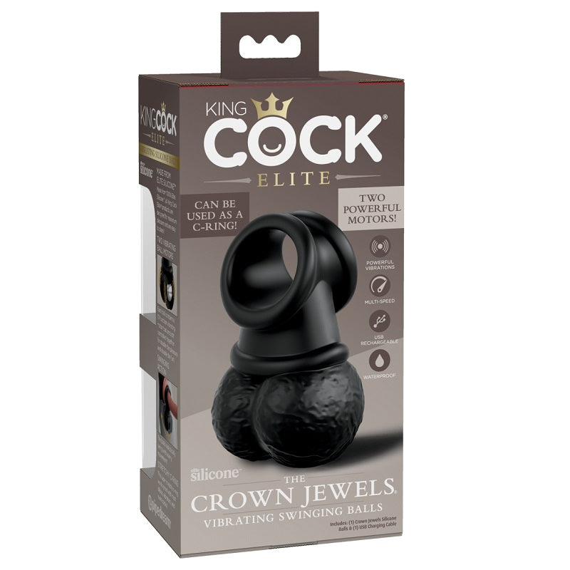 Pipedream Products The Crown Jewels Vibrating Swinging Balls
