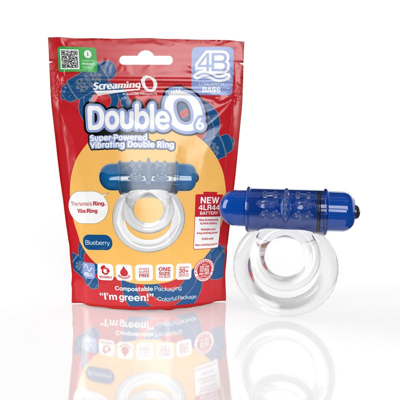 Screaming DoubleO 6 Ring Vibrator - XOXTOYS