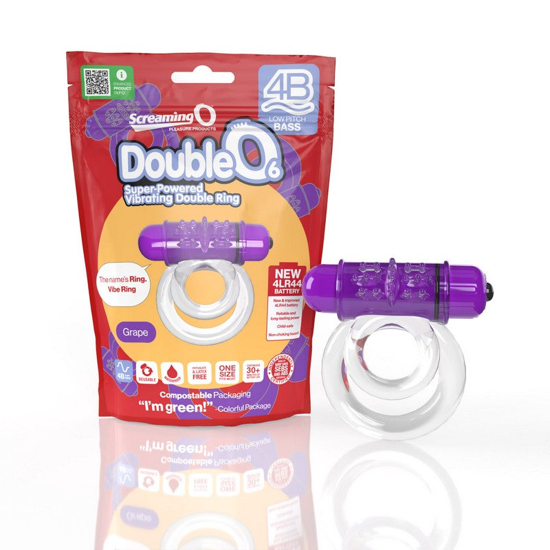 Screaming DoubleO 6 Ring Vibrator - XOXTOYS