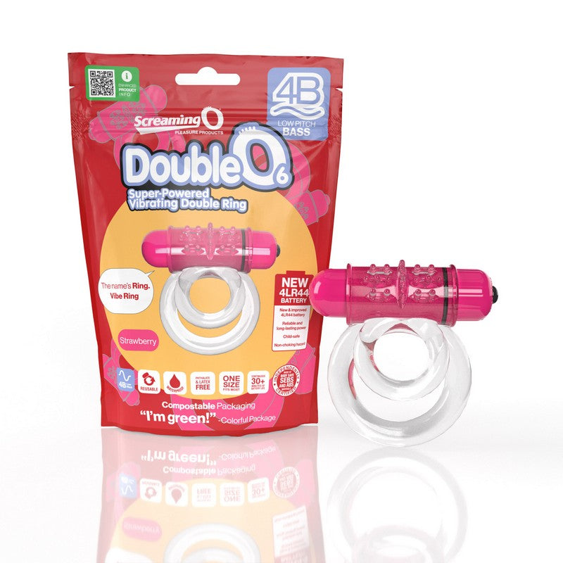 Screaming DoubleO 6 Ring Vibrator - XOXTOYS