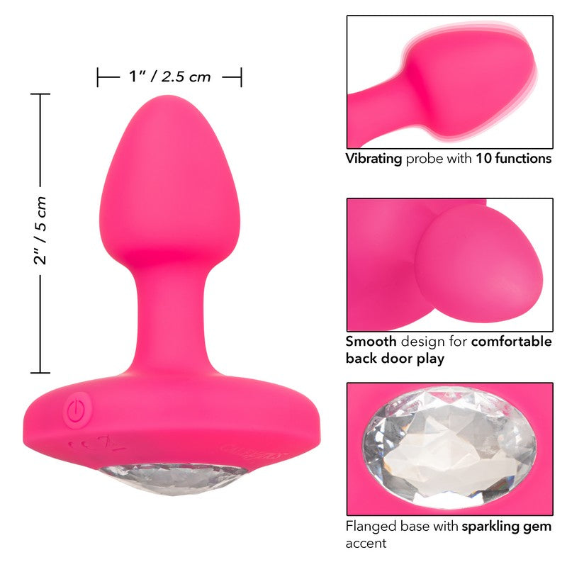 Calexotics Cheeky Gem Vibrating Probe Small