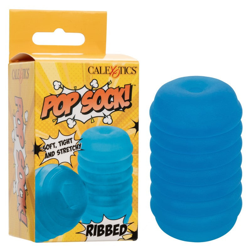 Calexotics Pop Sock! Ribbed Stroker - XOXTOYS