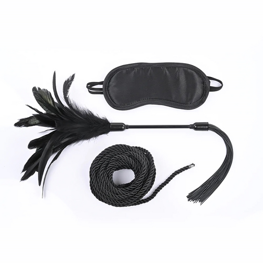Sportsheets Sex & Mischief Shadow Tie & Tickle Kit