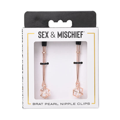 Sportsheets Brat Pearl Nipple Clips