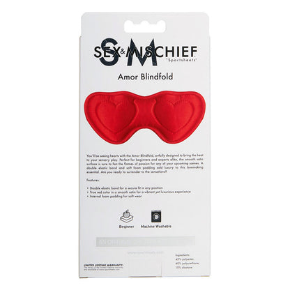 Sportsheets S&M Amor Blindfold