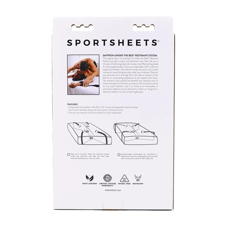 Sportsheets Saffron Under the Bed Restraint System
