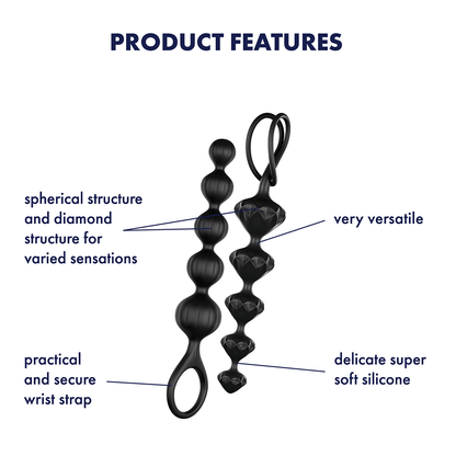 Satisfyer Love Beads Black