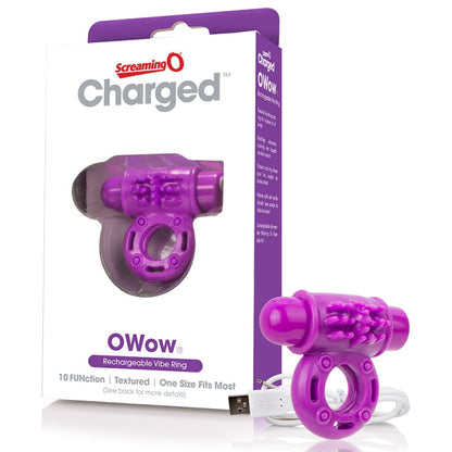 Screaming O Charged OWow Vibe Ring - XOXTOYS