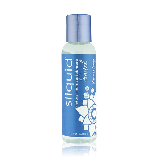 Sliquid Swirl Blue Raspberry Flavored Lubricant - XOXTOYS