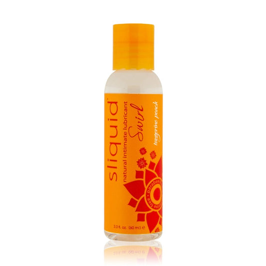 Sliquid Swirl Tangerine Peach Flavored Lubricant - XOXTOYS