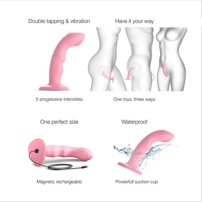 Strap on Me Tapping Dildo Wave