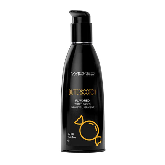 Wicked Lubes & Lotions 2 oz Wicked Butterscotch Flavored Lubricant
