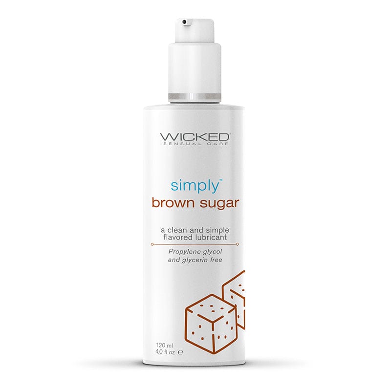 Wicked Lubes & Lotions 4oz Wicked Sensual Care Brown Sugar