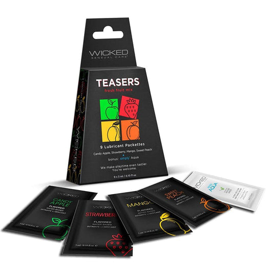 Wicked Teasers Fresh Fruit Mix Packet Lubricant