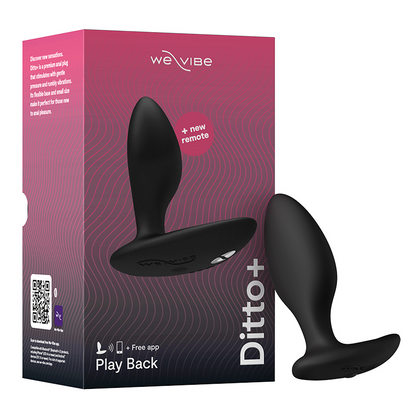 We-Vibe Ditto+ Vibrating Anal Plug - XOXTOYS