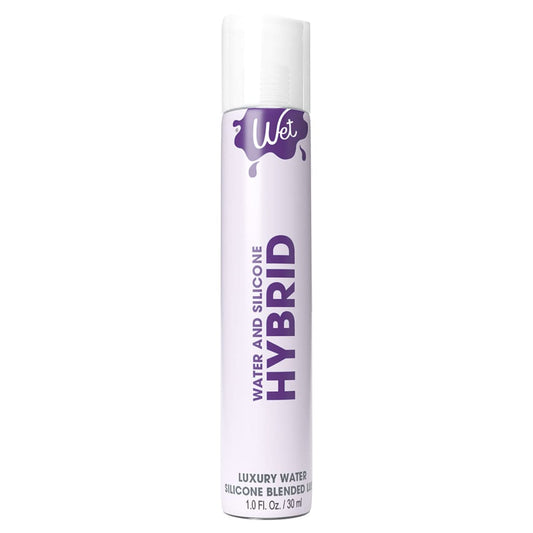 Wet Lubes & Lotions 1oz Wet Hybrid Luxury Lubricant