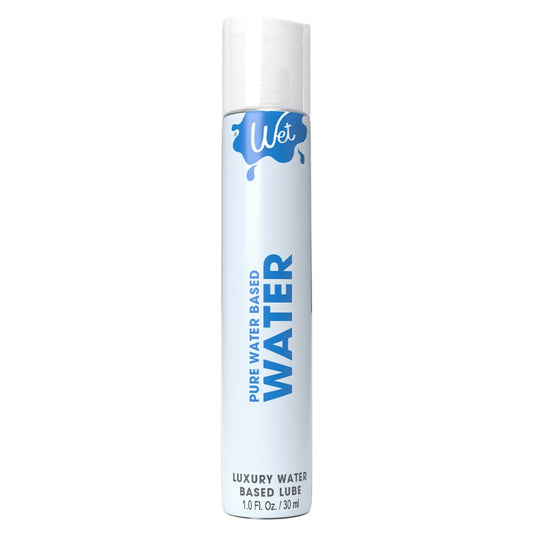 Wet Lubes & Lotions 1oz Wet Original Pure Water Based Lubricant