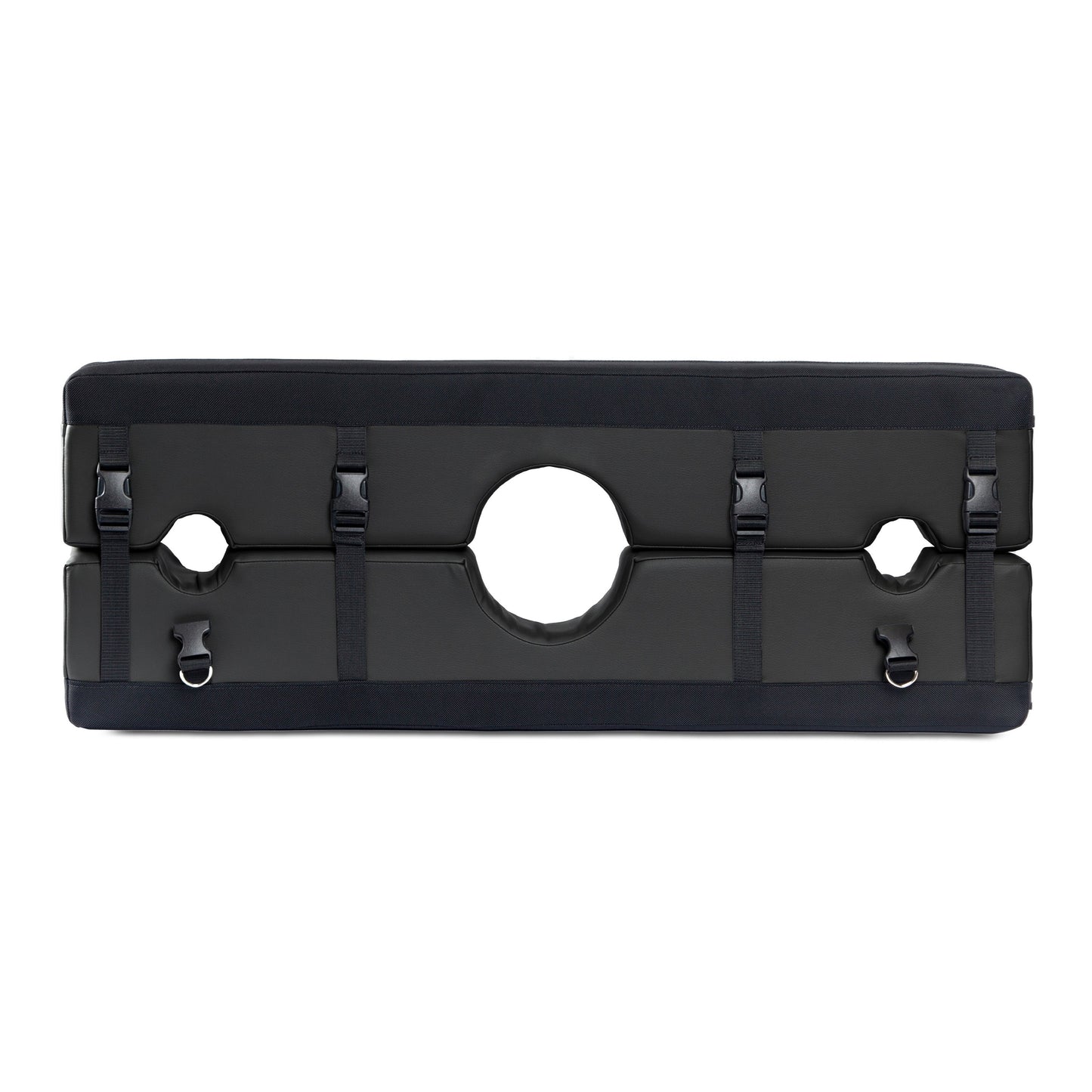 Bastion Bondage Stocks Black - non retail box - XOXTOYS