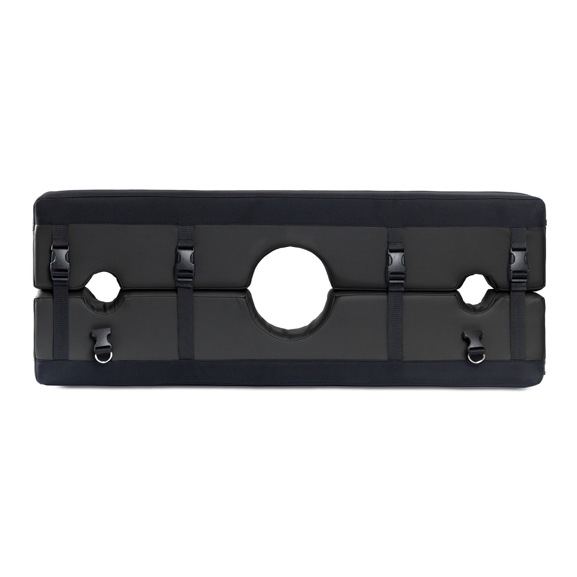 Bastion Bondage Stocks Black - non retail box - XOXTOYS