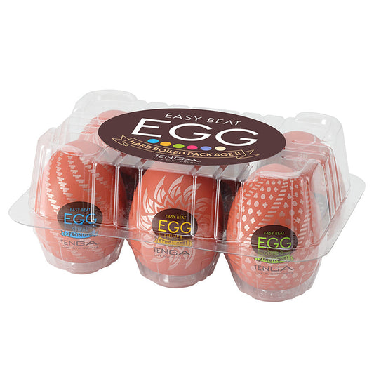 Tenga Hard Boiled Egg II Masturbator 6 Pack - XOXTOYS
