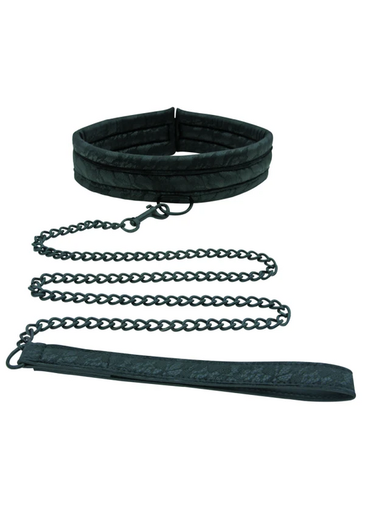 Sportsheets Sincerely Lace Collar and Leash Set
