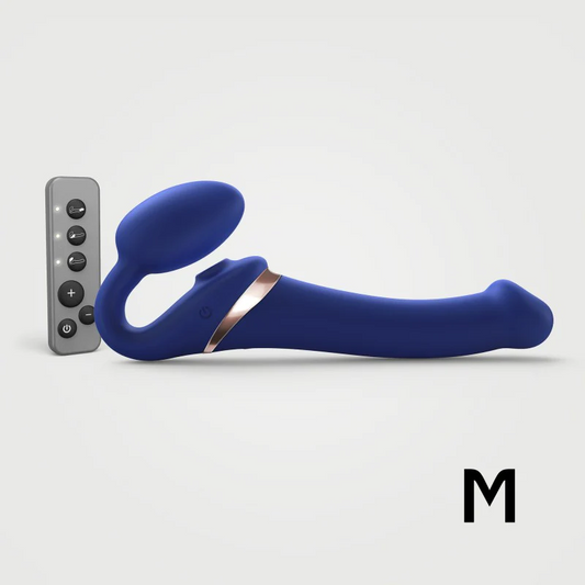 Strap On Me Multi Orgasm Bendable Strap-on Medium - XOXTOYS
