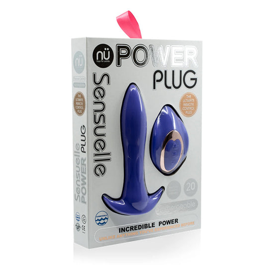 Nu Sensuelle Remote Controlled Power Plug - XOXTOYS