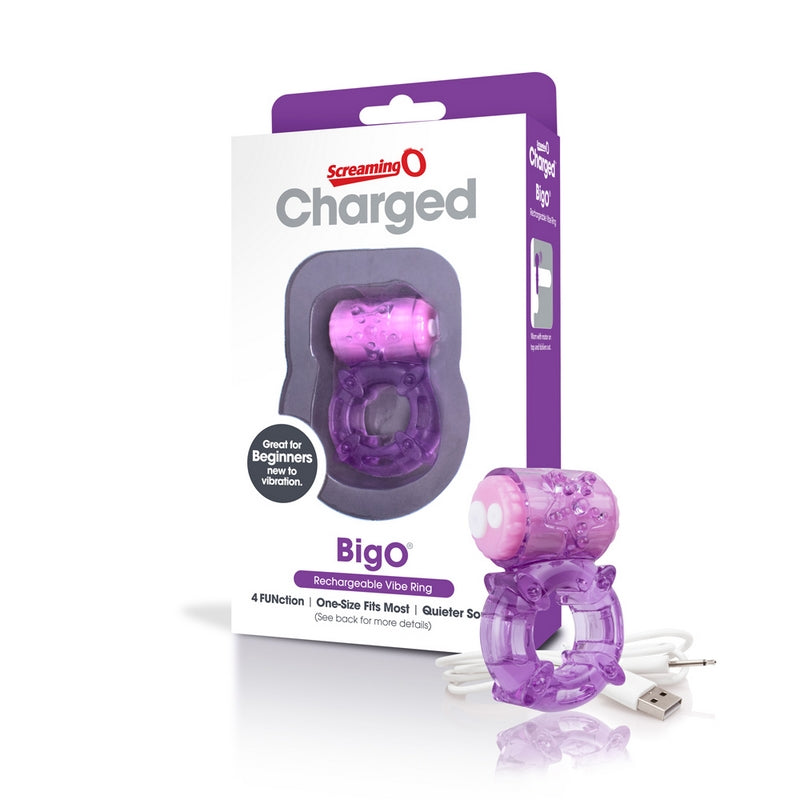 Screaming O Charged BigO Vibe Ring - XOXTOYS